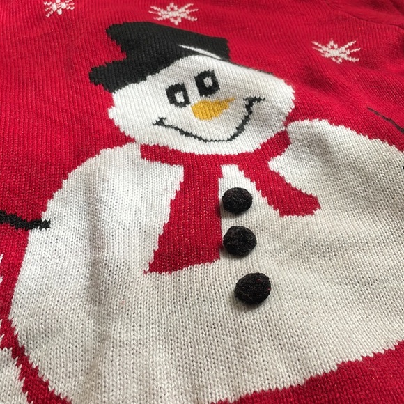3 for 25$ Frosty Snowman Christmas Theme Sweater - Picture 6 of 8